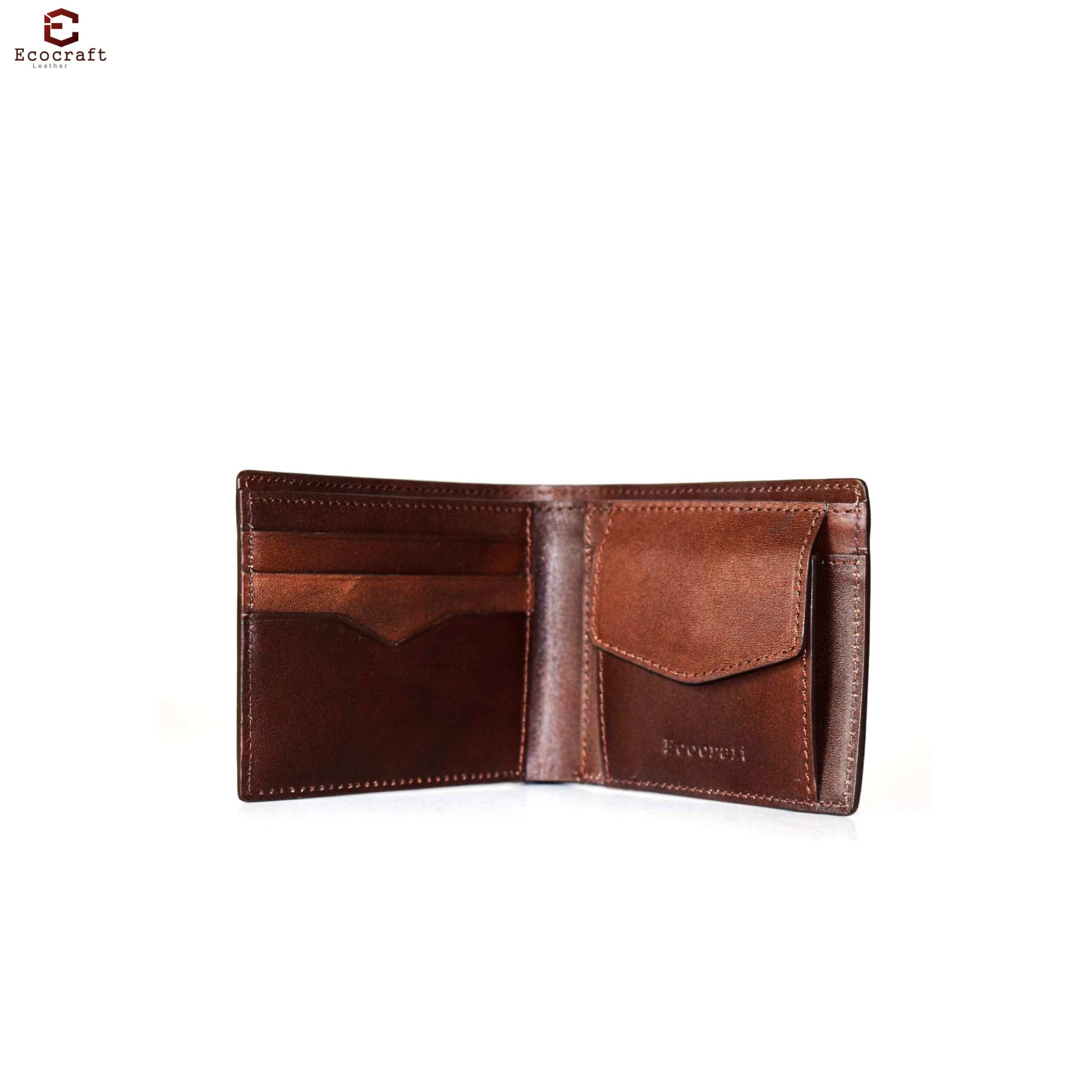 Brown Wallet for Men | Slim Bifold